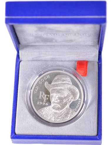 10 Francs argent BE - Van Gogh - 1996 - avec coffret et certificat 10 francs Argent 1994