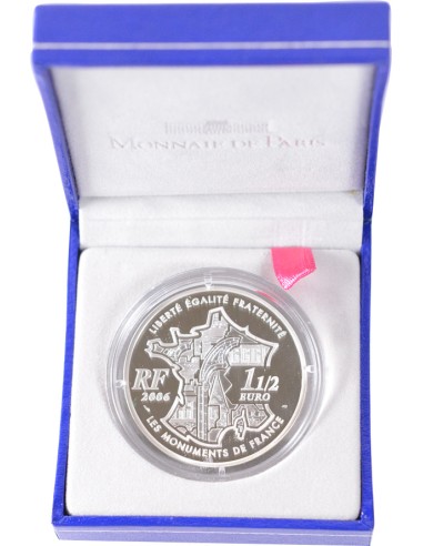 50 Euro argent BE - Arc de Triomphe - 2006 - avec coffret et certificat 1