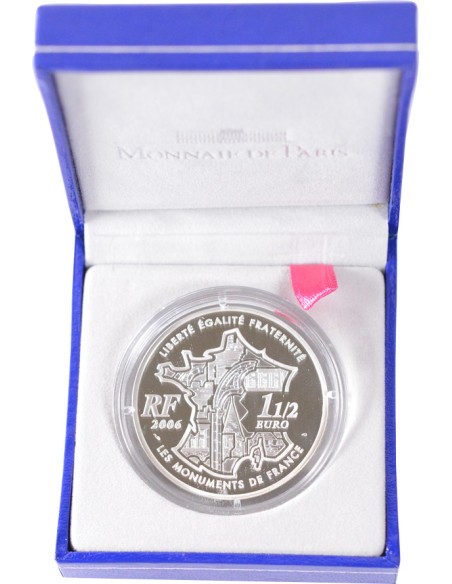 50 Euro argent BE - Arc de Triomphe - 2006 - avec coffret et certificat 1