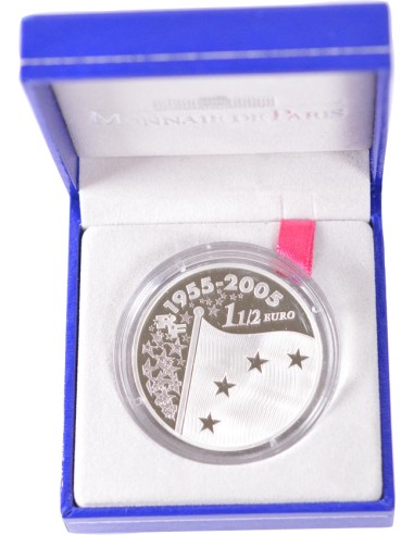 50 Euro argent BE - Europa - 2005 - avec coffret et certificat 1