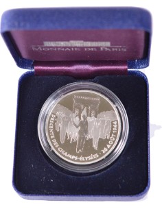 100 Francs argent BE - Libération de Paris - 1994 - avec coffret sans certificat 100 francs Argent 1994 2