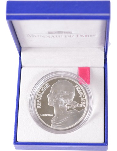 10 Francs argent BE - Marianne Lagriffoul - 2000 - avec coffret et certificat 10 francs Argent 1994