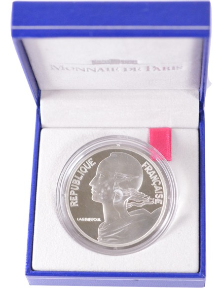 10 Francs argent BE - Marianne Lagriffoul - 2000 - avec coffret et certificat 10 francs Argent 1994