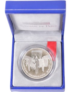 100 Francs argent BE - Libération de Paris - 1994 - avec coffret et certificat 100 francs Argent 1994