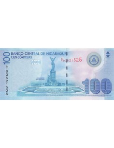 Nicaragua 100 Cordobas - ND (2007) - P.204 100 cordobas 2007
