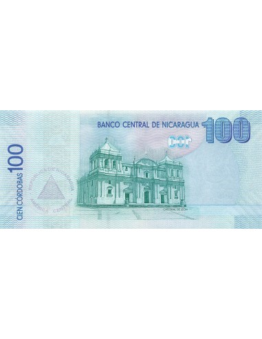 Nicaragua 100 Cordobas - ND (2007) - P.204 100 cordobas 2007