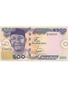 Nigeria 500 Naira - Nnamdi Azikiwe - 2001 - P.30 500 naira 2001