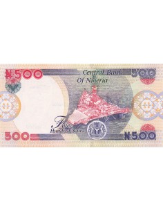 Nigeria 500 Naira - Nnamdi Azikiwe - 2001 - P.30 500 naira 2001 2