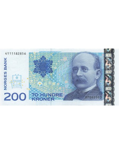 Norvège 200 Kroner - Kristian Birkeland - 2003 - P.50 200 kroner 2003