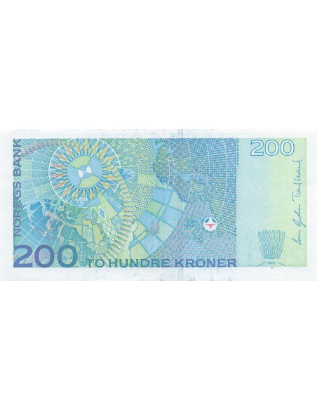 Norvège 200 Kroner - Kristian Birkeland - 2003 - P.50 200 kroner 2003