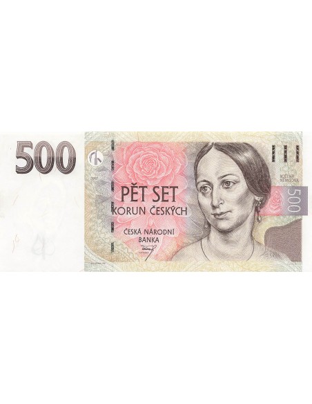 Tchèque République 500 Korun - Božena Němcová - 1997 - P.20 500 korun 1997