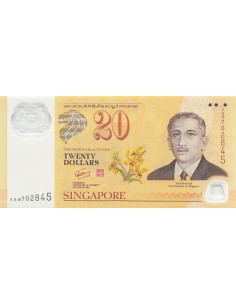 Singapour 20 Dollars - Yusof bin Ishak - 2007 - P.53 20 dollars 2007
