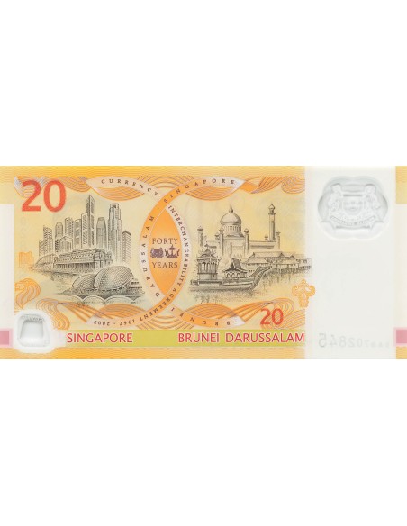Singapour 20 Dollars - Yusof bin Ishak - 2007 - P.53 20 dollars 2007