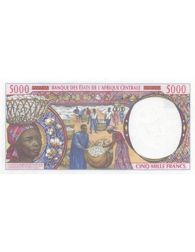 BEAC 5000 Francs - Guinée Equatoriale - 2000 - P.504f 5000 francs 2000