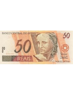 Brésil 50 Reais - ND (2003) - P.246 50 reais 2003