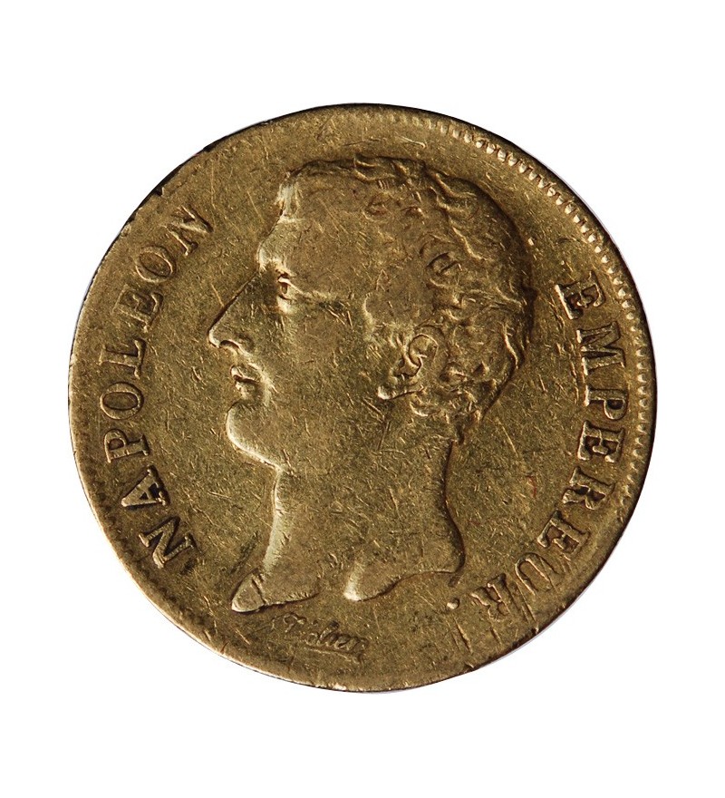 NAPOLEON Ier - 20 FRANCS OR AN 12 A PARIS "Type Intermédiaire"﻿
