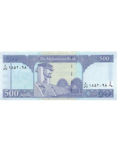 Afghanistan 500 Afghanis - 2002 - P.71 500 afghanis 2002 2