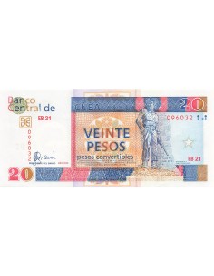 Cuba 20 Pesos - 2006 - P.FX50 20 pesos 2006