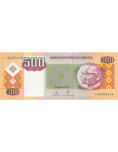 Angola 500 Kwanzas - 2003 - P.149 500 kwanzas 2003