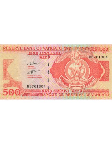 Vanuatu 500 Vatu - ND (2006) - P.5 500 vatu 2006