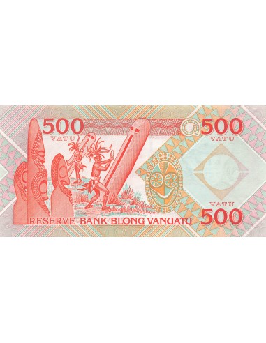 Vanuatu 500 Vatu - ND (2006) - P.5 500 vatu 2006