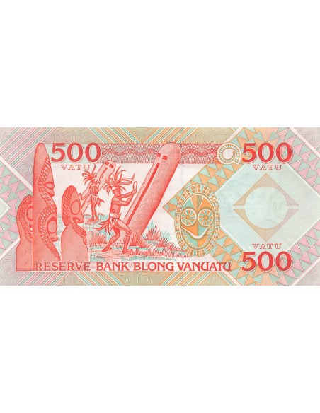 Vanuatu 500 Vatu - ND (2006) - P.5 500 vatu 2006
