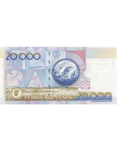 Colombie 20000 Pesos - J.G. Armero - 2004 - P.454 20000 pesos 2004