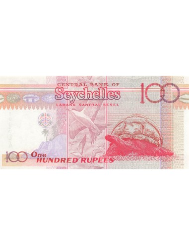 Seychelles 100 Rupees - ND (1998-2010) - P.39 100 rupees 1998