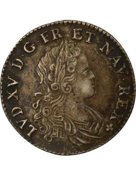Louis XV France-Navarre 20 sols Argent 1719 A - Paris