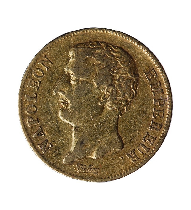 NAPOLEON Ier - 20 FRANCS OR AN 12 A PARIS "Type Intermédiaire"﻿