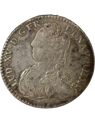 Louis XV au Buste Habillé 1/2 ecu Argent 1730 M Toulouse