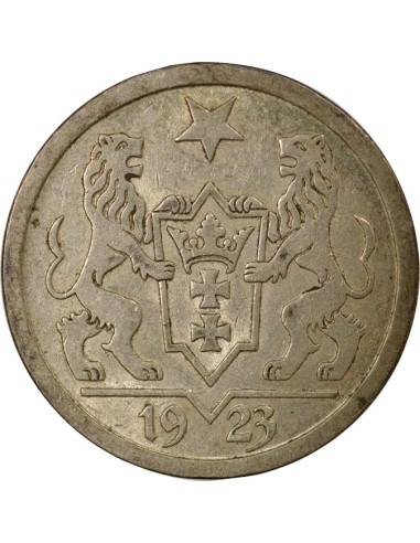 Pologne Dantzig - 2 Gulden Argent - 1923 2 gulden Argent 1923