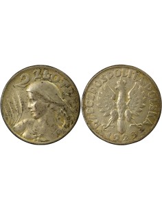 Pologne 2 Zlote Argent - 1925 Philadelphie 2 zlote Argent 1925 Philadelphie