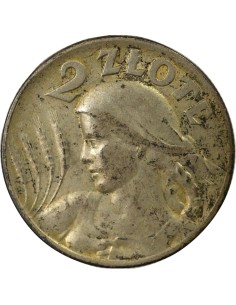 Pologne 2 Zlote Argent - 1925 Philadelphie 2 zlote Argent 1925 Philadelphie 2
