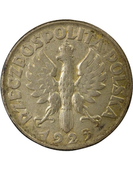 Pologne 2 Zlote Argent - 1925 Philadelphie 2 zlote Argent 1925 Philadelphie