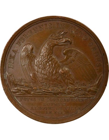 Roi d'Italie Couronnement 1 médaille Cuivre An XIII (1804)