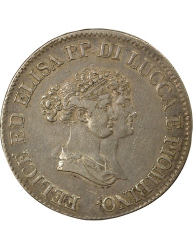 Felix & Elise - 5 Franchi Argent - 1805 Florence 5 franchi Argent 1805 Florence