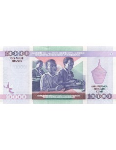 Burundi 10000 Francs - 2004 - P.43 10000 francs 2004 2