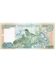 Chypre 10 Pounds - 2005 - P.62 10 pounds 2005 2
