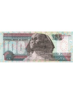 Egypte 100 Pounds - Sphinx - 2007 - P.67 100 pounds 2007 2