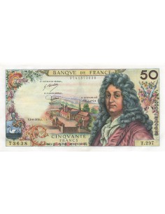 50 Francs Racine - 03-06-1976 - Série T.297 50 francs 1976