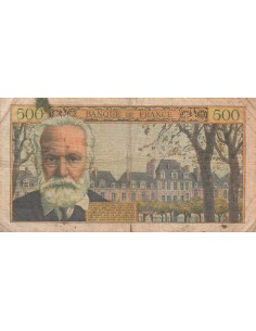 Victor Hugo 500 Francs - Victor Hugo - 02-09-1954 - Série S.31 500 francs 1954 2
