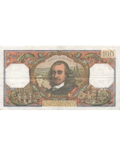 100 Francs - Corneille - 02-06-1966 - Série U.168 100 francs 1966 2