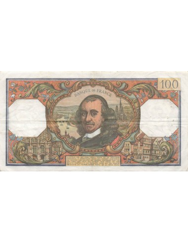 100 Francs - Corneille - 02-06-1966 - Série U.168 100 francs 1966