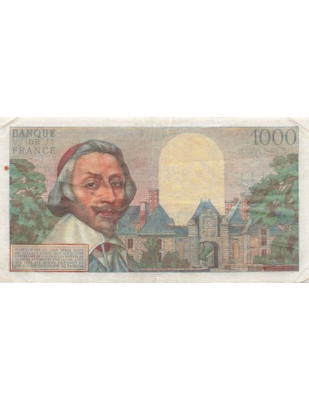1000 Francs Richelieu - 05-01-1956 - Série O.236 1000 francs 1956