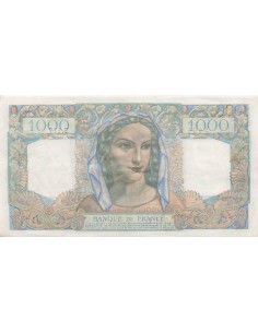 1000 Francs - Minerve et Hercule - 23-08-1945 - Série E.117 1000 francs 1945 2