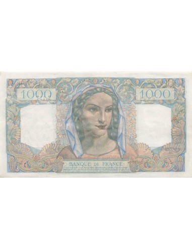 1000 Francs - Minerve et Hercule - 23-08-1945 - Série E.117 1000 francs 1945