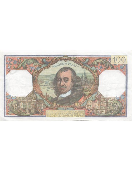 100 Francs - Corneille - 02-03-1978 - Série A.1178 100 francs 1978
