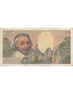 10 NF Richelieu - 01-02-1962 - Série U.204 10 nf 1962 2