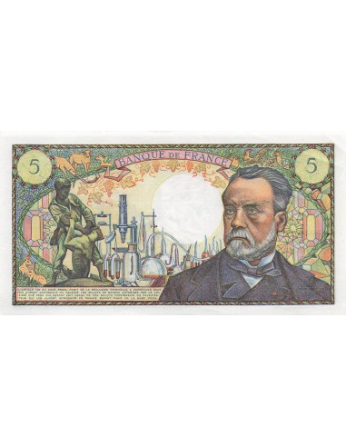 5 Francs Pasteur - 04-09-1969 - Série M.114 5 francs 1969